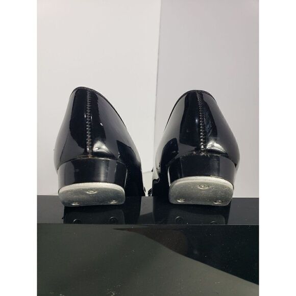 Girls Tap Shoes Buckle Strap Dance Beginner Tap Shoes Size 1.5 - Picture 5 of 9